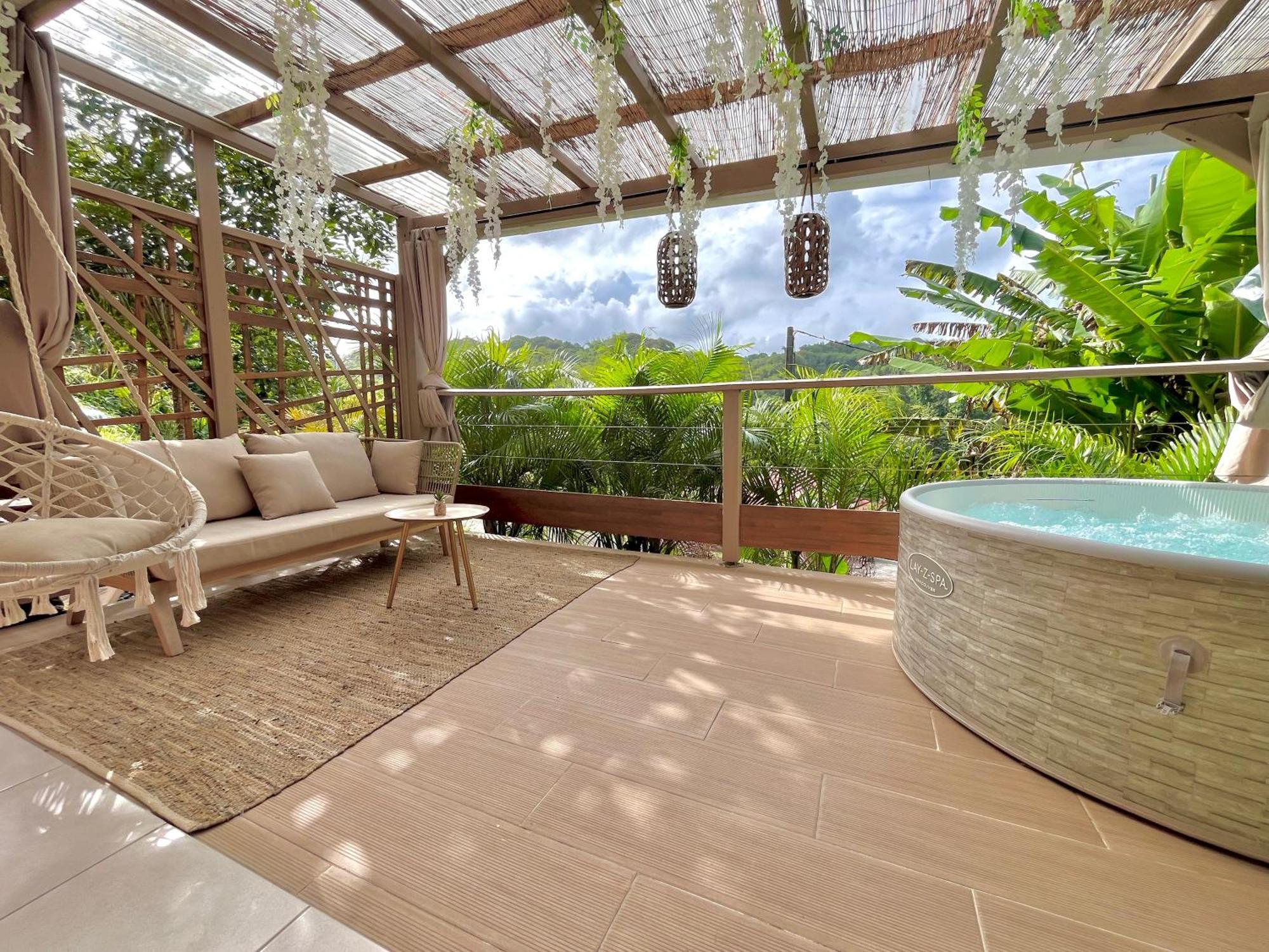Cocon Des Jardins - Bungalow & Spa Gros-Morne Extérieur photo